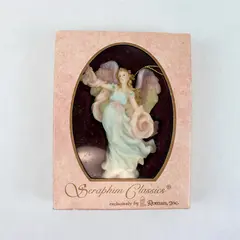 Vtg 1997 Seraphim Classics Angel Ornament Roman Inc #78126 New