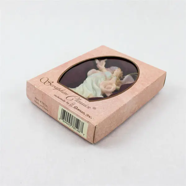 Vtg 1997 Seraphim Classics Angel Ornament Roman Inc #78126 New