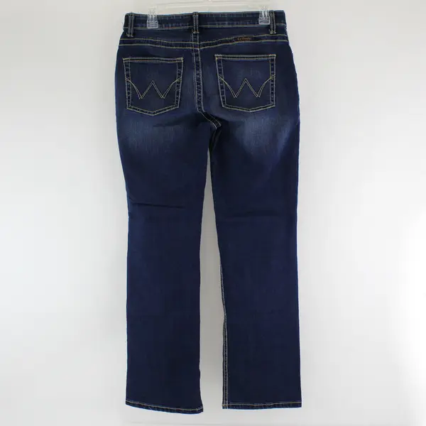 Wrangler Ultimate Riding Jean Medium Wash Straight-Leg Women's 29/7 x 32