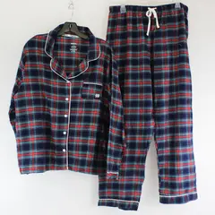 Born Multicolor Plaid Flannel Pajama Set Women's Large