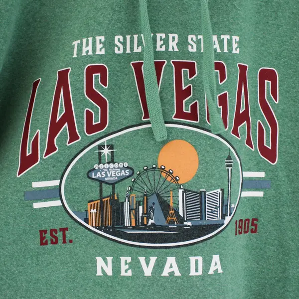 Southpoint Las Vegas Nevada Mint Green Hoodie Men's 2XL