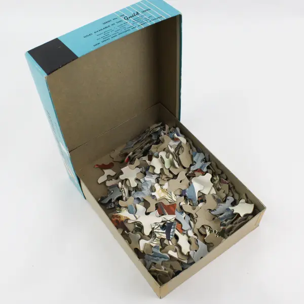 Vintage Guild Jigsaw Puzzle Sleigh Ride 304 Pieces Complete