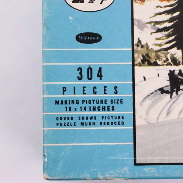 Vintage Guild Jigsaw Puzzle Sleigh Ride 304 Pieces Complete