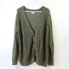 Maurices Green Button-Front Cardigan Women's Size XXL