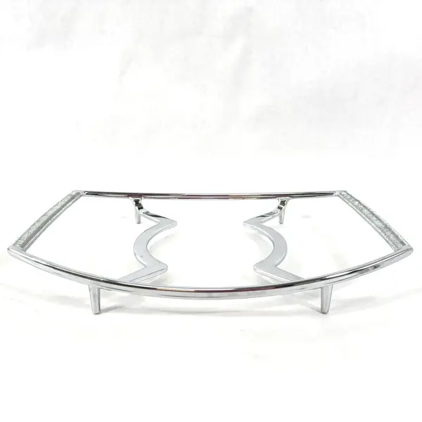 Corning P-10-M-1 Metal Casserole Dish Holder 10" Silver Tone Trivet