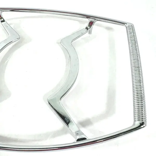 Corning P-10-M-1 Metal Casserole Dish Holder 10" Silver Tone Trivet
