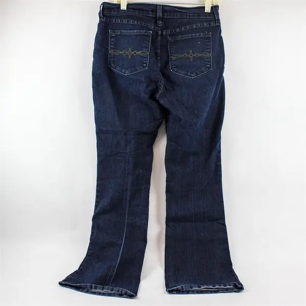 NYDJ Dark Wash Flared Jeans Women's Size 8