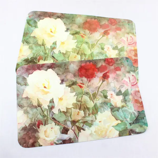 Lot of 3 Keller Charles Floral Placemats 12x18 