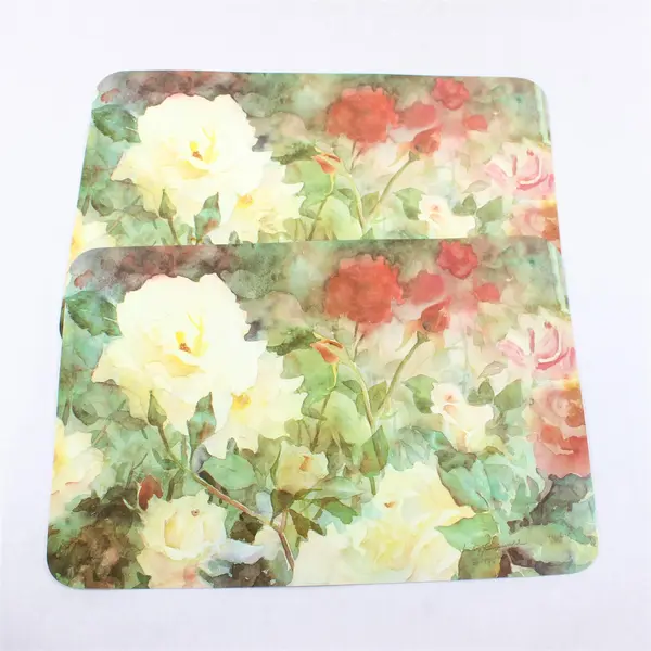 Lot of 3 Keller Charles Floral Placemats 12x18 