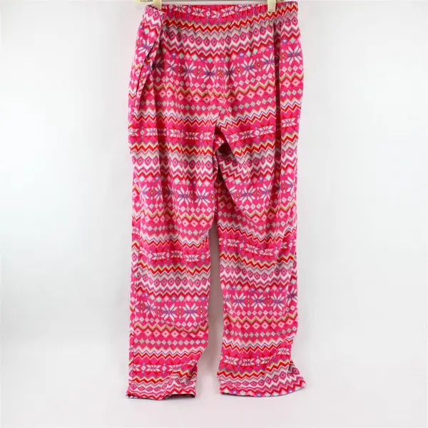 Sleep Chic Multicolor Fair Isle Fleece Pajama Pants Women's Large