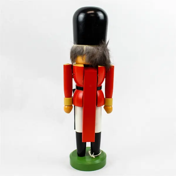 VEB HoDreWa German Democratic Republic (GDR) Wooden Soldier Nutcracker 11.75"