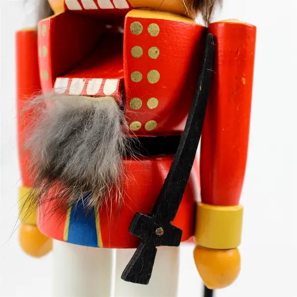 VEB HoDreWa German Democratic Republic (GDR) Wooden Soldier Nutcracker 11.75"