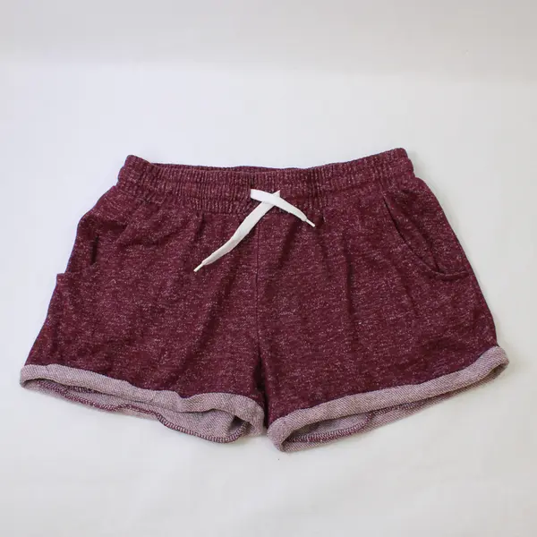 Roma Concept Burgundy Drawstring Lounge Shorts Women's XL