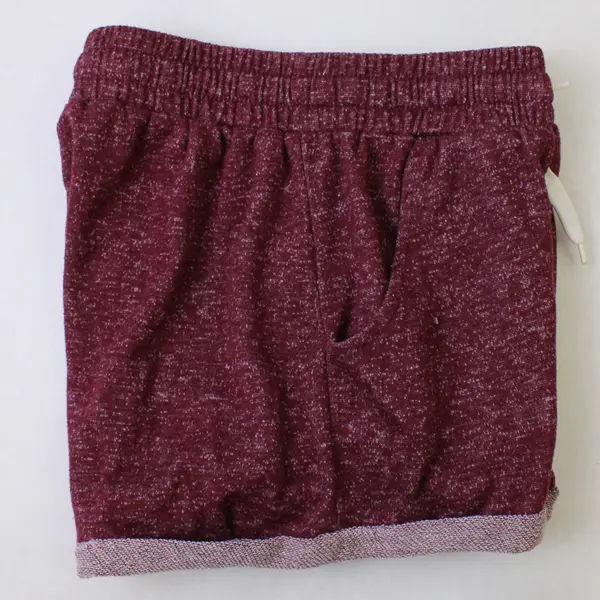 Roma Concept Burgundy Drawstring Lounge Shorts Women's XL