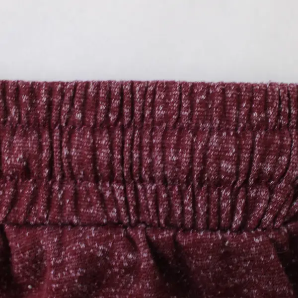 Roma Concept Burgundy Drawstring Lounge Shorts Women's XL