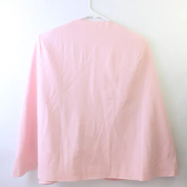 Love Tree Light Pink Capelet Jacket Women's Small