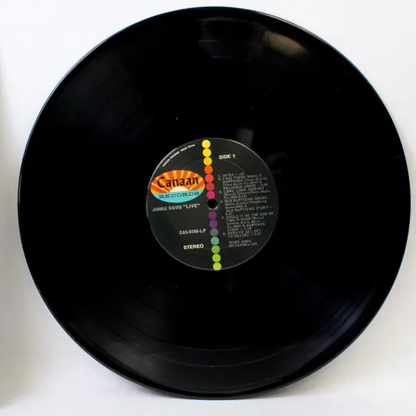 Jimmie Davis Live! 12" Vinyl Record
