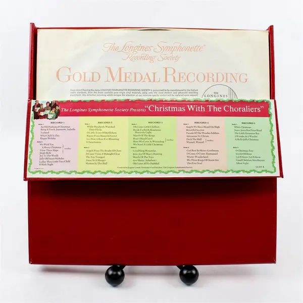 Christmas With The Choraliers 5 12" Vinyl Record Set