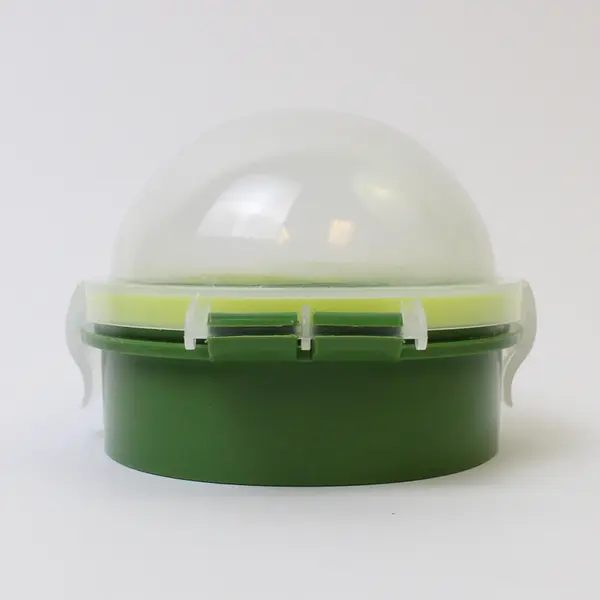 Unbranded Green Plastic Avocado Saver/Keeper Storage Container Holder With Lid