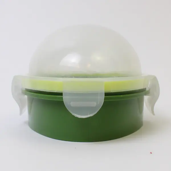 Unbranded Green Plastic Avocado Saver/Keeper Storage Container Holder With Lid