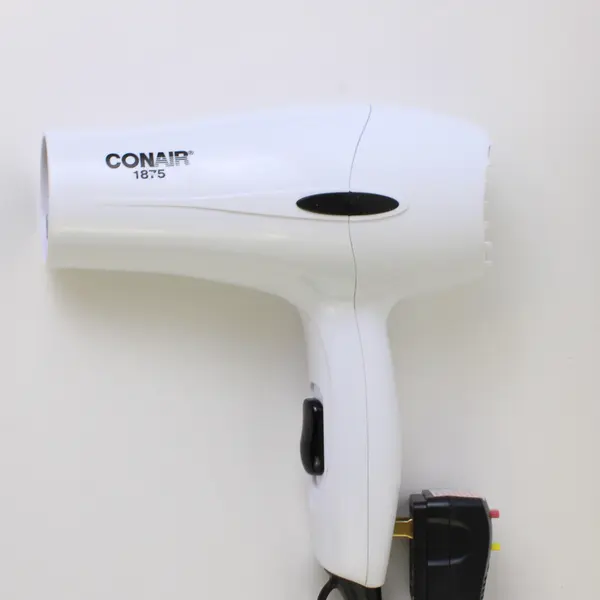 Conair 1875 Watt White Hair Dryer Model 303WMR TESTED WORKS