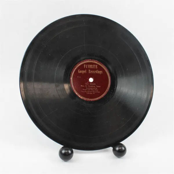 My Desire / My God Is Real 10" Shellac Record