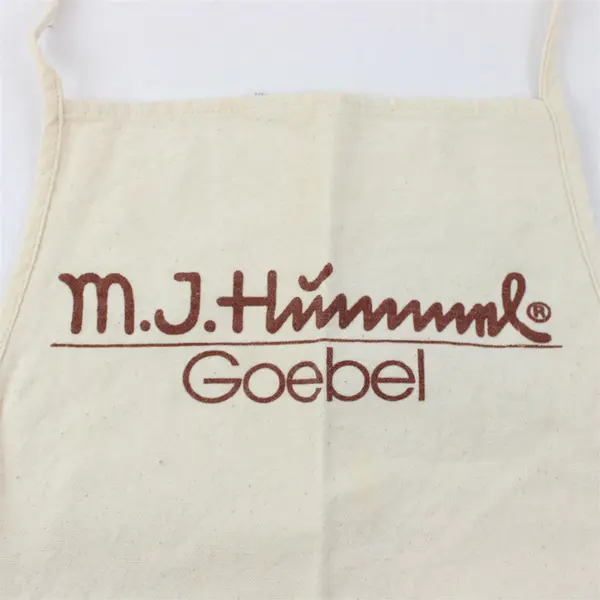 MJ Hummel Goebel Off-White 100% Cotton Apron Craft & Cooking