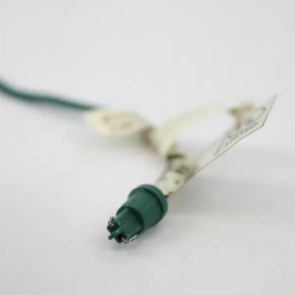 Vintage Christmas Mouse Motion Wall Clock Hooks to Christmas Lights New No Box