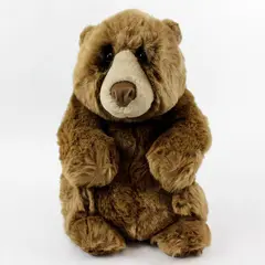 Dakin Lou Rankin Friends Jasper 12" Brown Grizzly Plush Bear