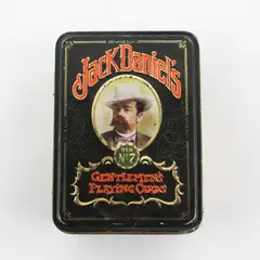 Hudson Scott & Sons Jack Daniel's Old No. 7 Gentlemen's Playing Cards Empty Tin