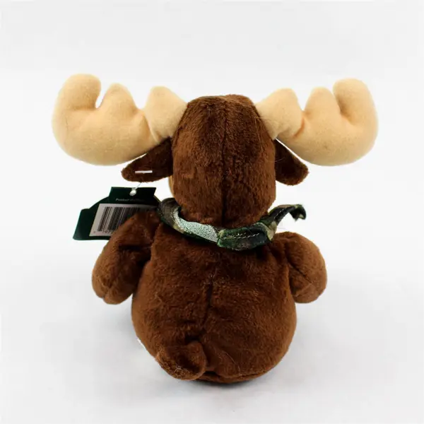 Cabela's Morty Plush Moose 9" Brown Camo Kerchief Soft Stuffed NWT