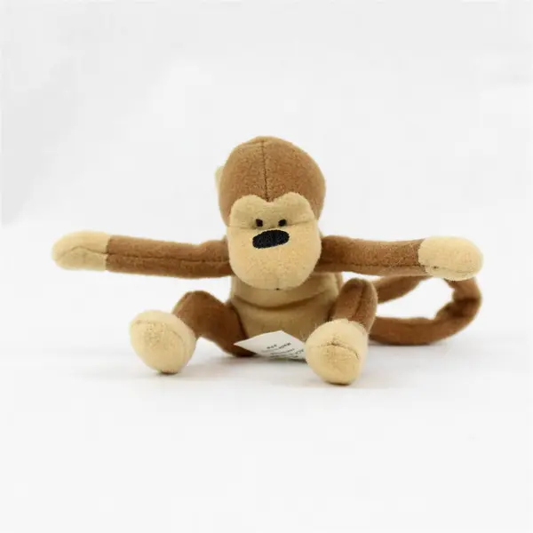 Lot of 2 Plush Monkeys Jack in the Box & Arctic Circle Fast Food Premiums