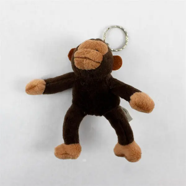 Lot of 2 Plush Monkeys Jack in the Box & Arctic Circle Fast Food Premiums