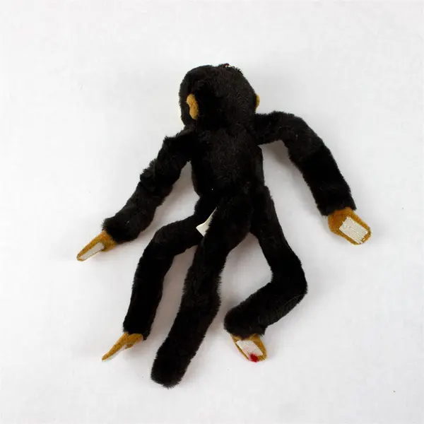 Anico International Plush Monkey Dark Brown White Face Sticky Hands & Feet