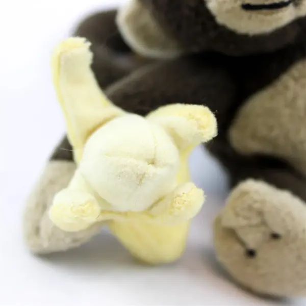 Vintage Baby GAP Monkey Maddie Brown Tan 6" Sound Works