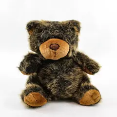 Walmart Plush Brown Bear Stuffed Animal 9in Soft Cuddly Toy Used Good