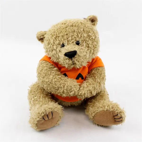 Halloween Teddy Bear Plush Jack O'Lantern Shirt Stuffed Animal - Used
