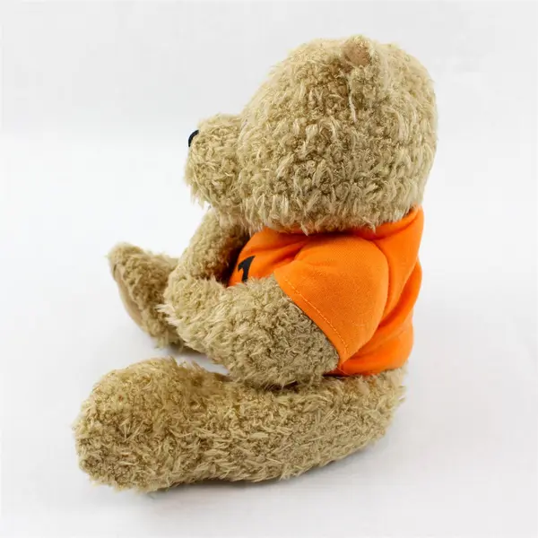 Halloween Teddy Bear Plush Jack O'Lantern Shirt Stuffed Animal - Used