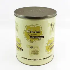 Vintage Schwan's 40th Anniversary 2.5 Gallon Ice Cream Tin 1992