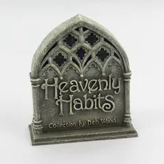 2002 Innovation Heavenly Habits by Deb Wood Resin Display Plaque