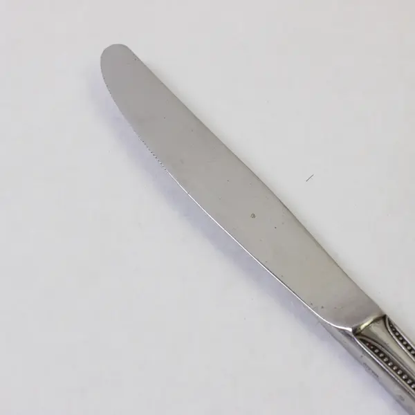 Set of 5 Salem 1776 Stainless Modern Solid Dinner Knives 