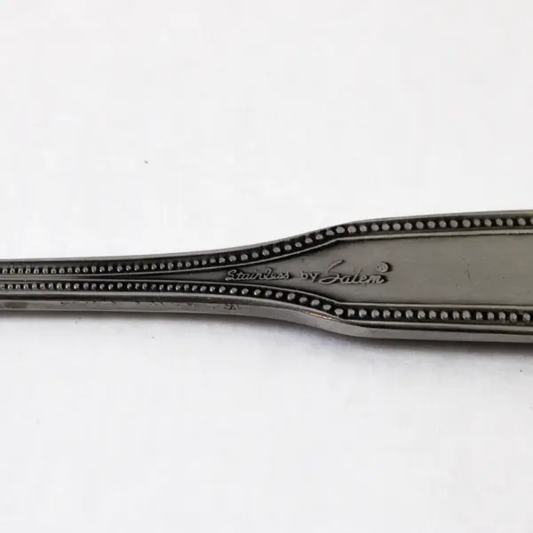 Set of 2 Salem 1776 Stainless Medium Solid Cold Meat Serving Forks