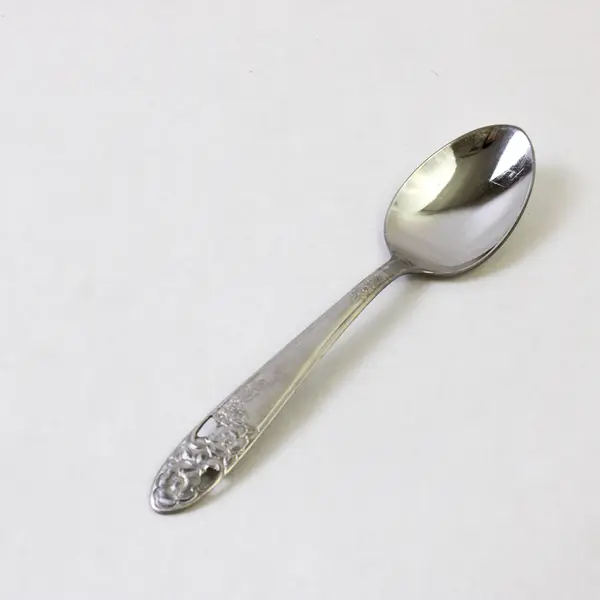 Set of 4 Salad Master Maytime Stainless Teaspoons