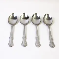 Set of 4 Salem Victoria Stainless Tablespoons 8.5in Flatware