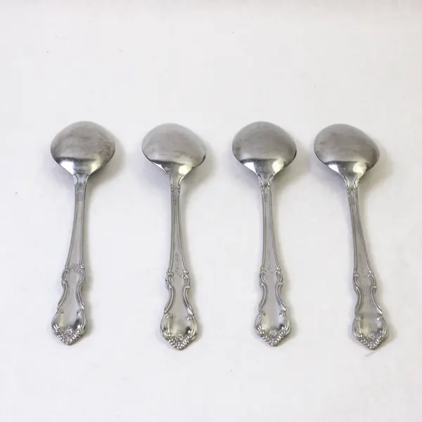 Set of 4 Salem Victoria Stainless Tablespoons 8.5in Flatware