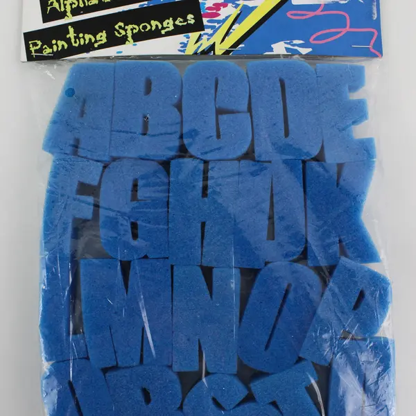 Midwestern Home Products Alphabet Painting Sponges Set NEW SEALED