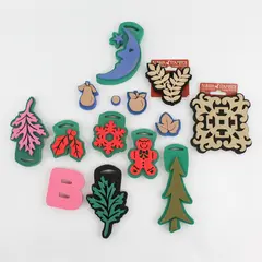 Lot of 14 Assorted Foam Stamps DIY Craft Supplies
