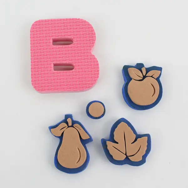 Lot of 14 Assorted Foam Stamps DIY Craft Supplies