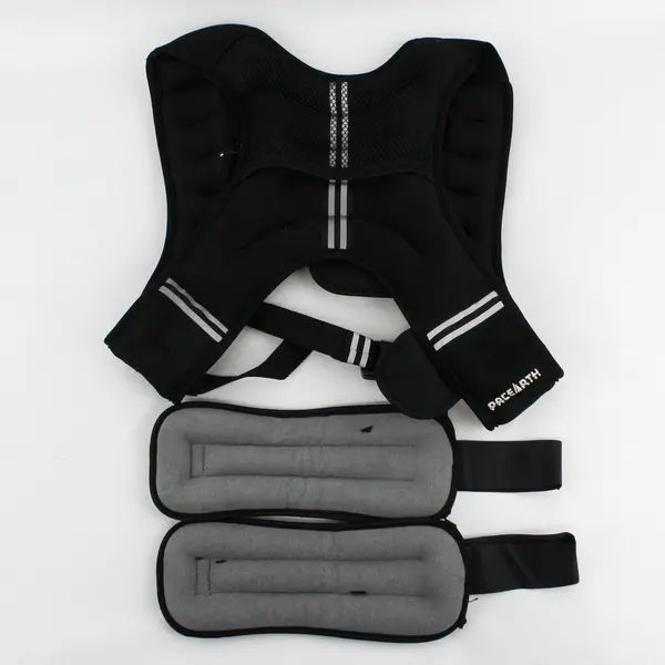 Pacearth Weighted Vest and Ankle Weights Set 14lbs Total