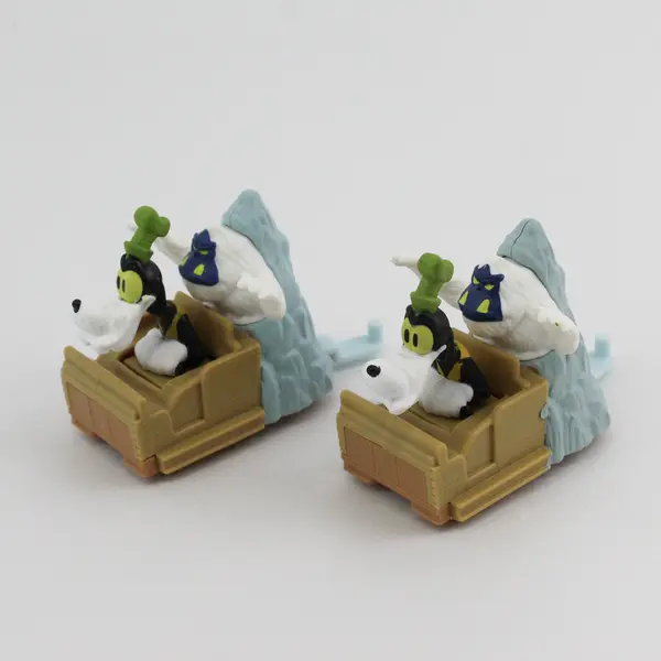 Lot of 2  McDonald's 2020 Happy Meal Toy  Goofy Expedition Everest Attraction #5